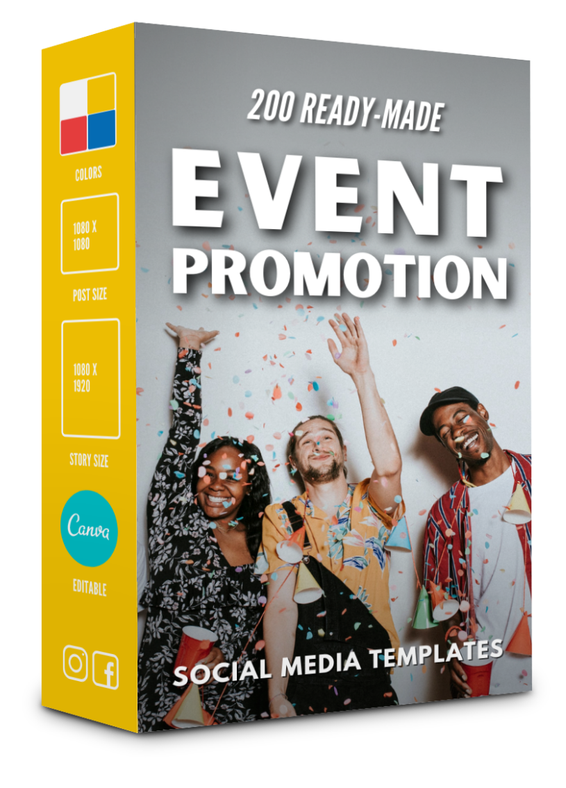 200 Event Promotion Templates for Social Media - 90% OFF