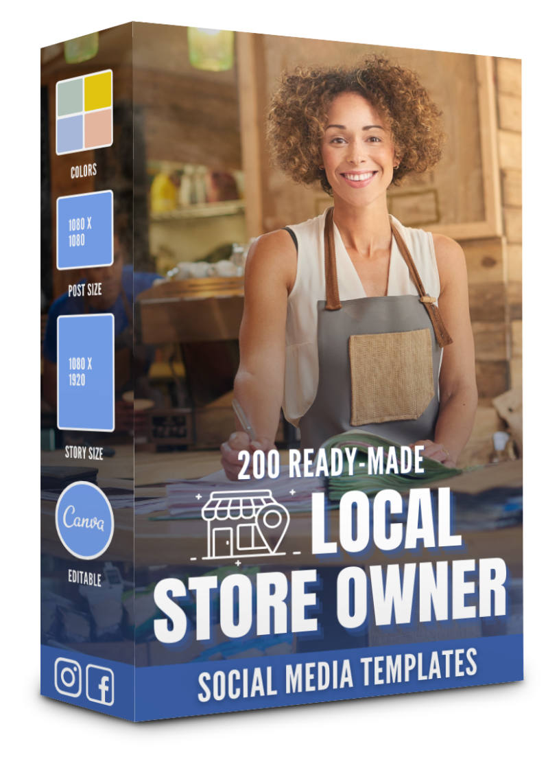 200 Local Store Owner Templates for Social Media - 90% OFF