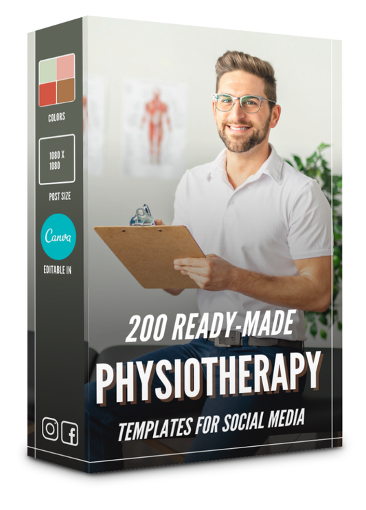 200 Physiotherapy Templates for Social Media - 90% OFF