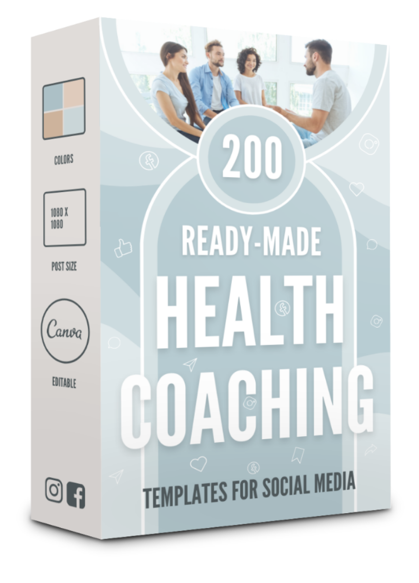200 Health Coaching Templates for Social Media
