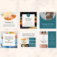Bump & Bliss Canva Pregnancy Nutrition Pack