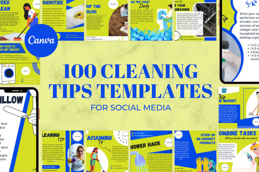 Cleaning Tip Social Media Posts 