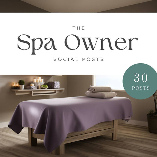 Serene Spa Vibes: 30 Editable Canva Templates for Your Blissful Pampering Paradise