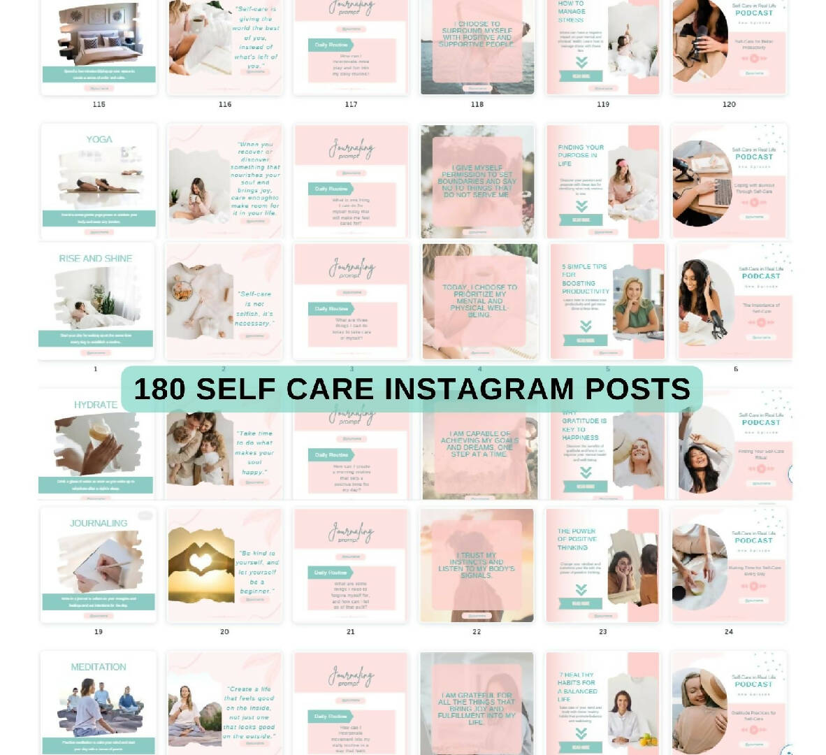 200+ Self Care Daily Routines