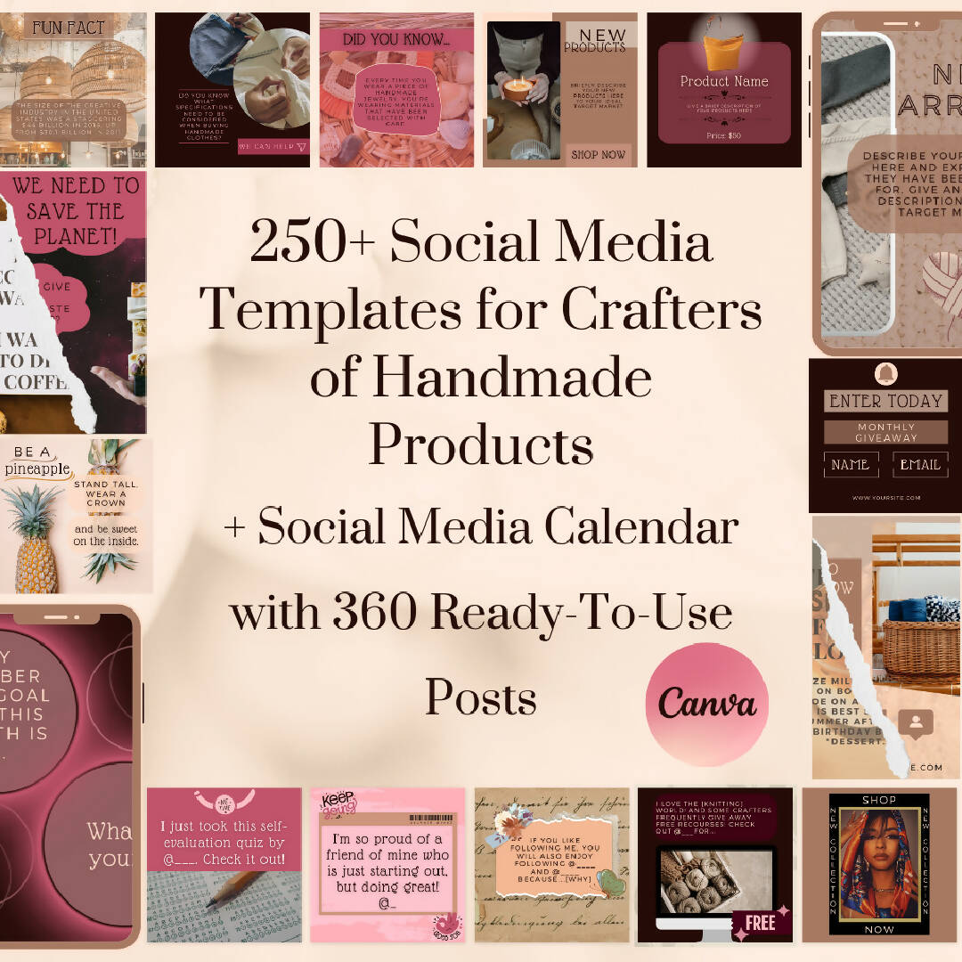 The Ultimate Social Media Bundle for Artisans of Handcrafted Products