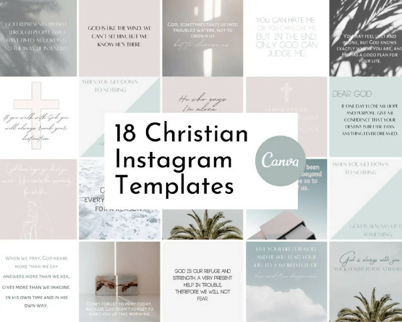 18 Christian Instagram Templates