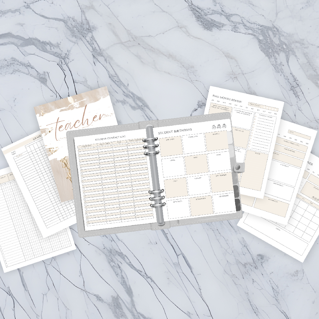 Customizable Canva Teacher's Planner: Tailor Your Lesson Plans with Ease