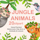 Jungle Animals Clipart.