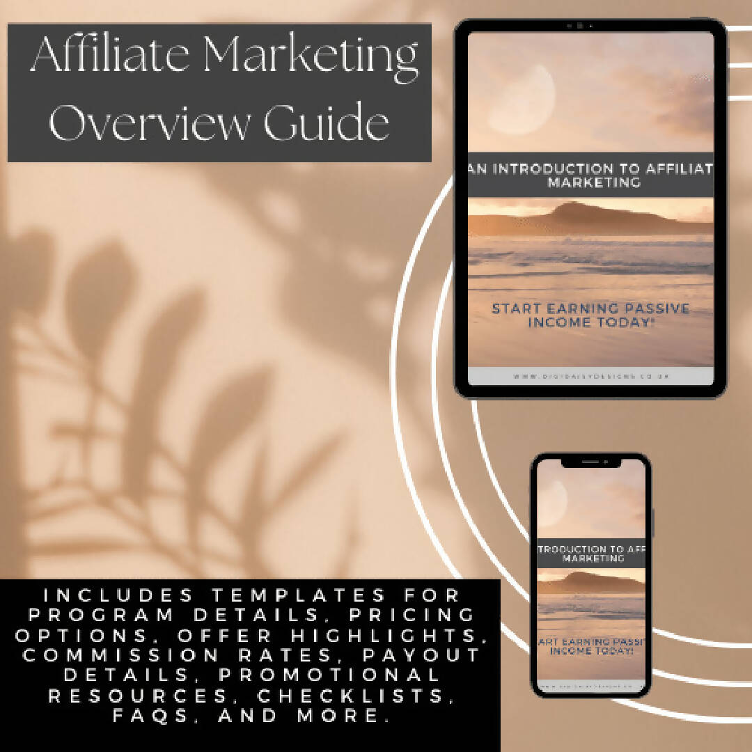 Affiliate Marketing Guide Templates