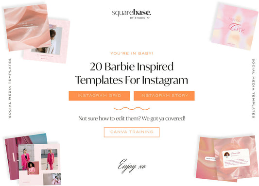 40 Barbiecore Instagram Templates