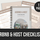 AIRBNB & HOST CHECKLISTS