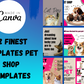 72 premium pet shop templates