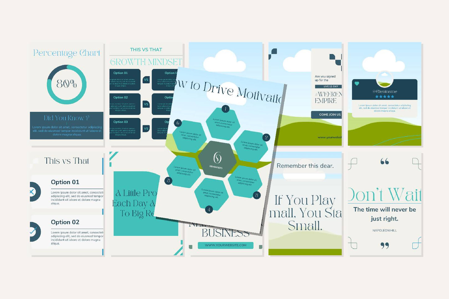 Canva Template Bundle for Coaches and Consultants