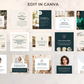 Sales Coach Social Media Pack: Elevate Your Posts with 29 Editable Templates in Canva