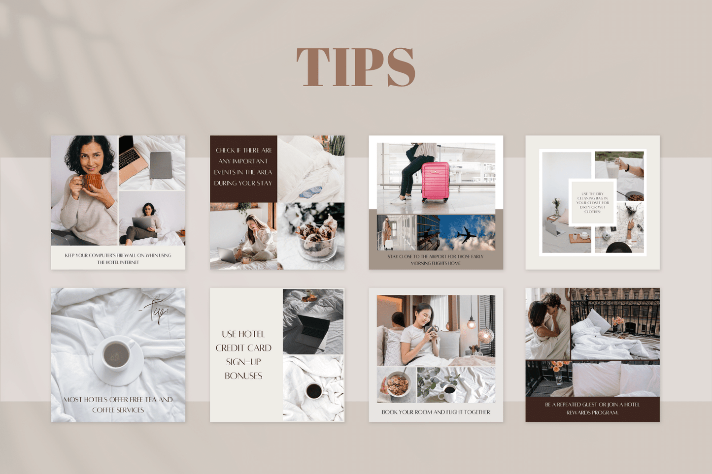 200 Bed and Breakfast Templates for Social Media