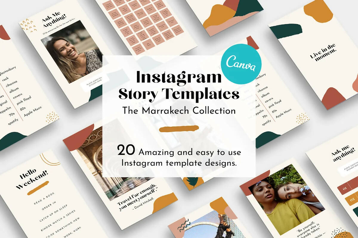 Marrakech Instagram Story Template