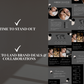 Black Media Kit Template, Instagram Influencer Media Kit Template, Social Media Creator Rate Sheet Template