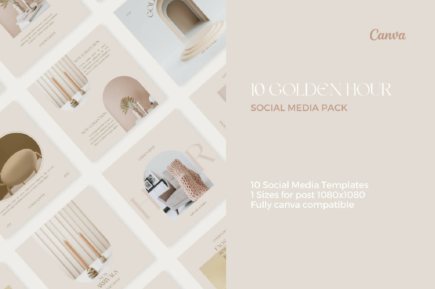 Minimalist Template for Instagram - Editable with Canva