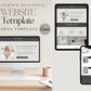 Website Template for Interior Designers, Decorators and Home Stagers