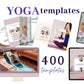 400 Yoga Templates