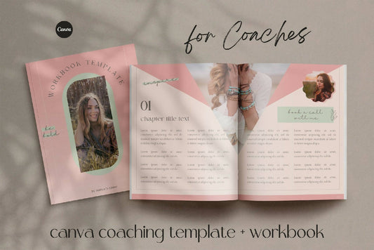 Canva Coaching Template | eBook & Workbook - Mint