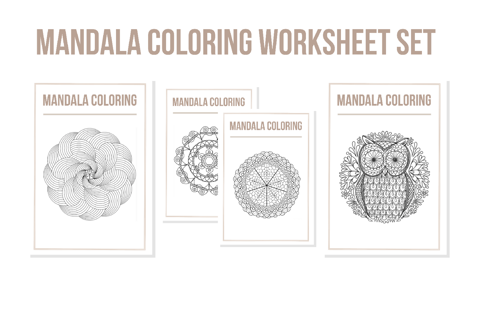 Mandala Adult Coloring Books Vol.3: Masterpiece Pattern and Design