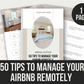 50 Tips to manage YOUR airbnb remotely
