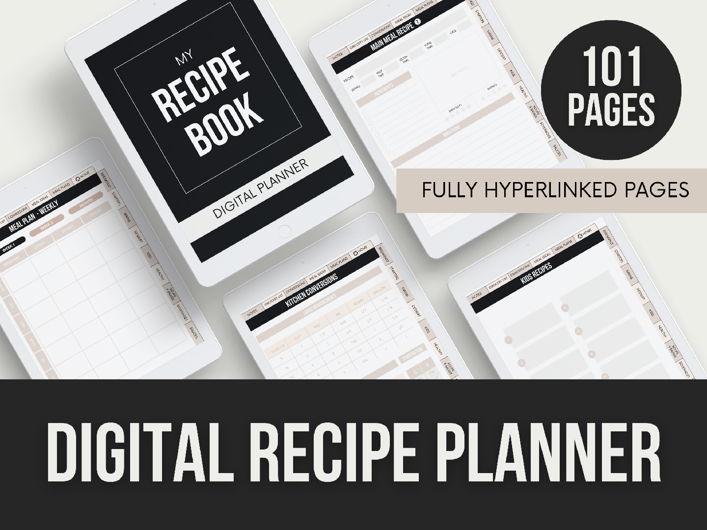 Digital Recipe Planner