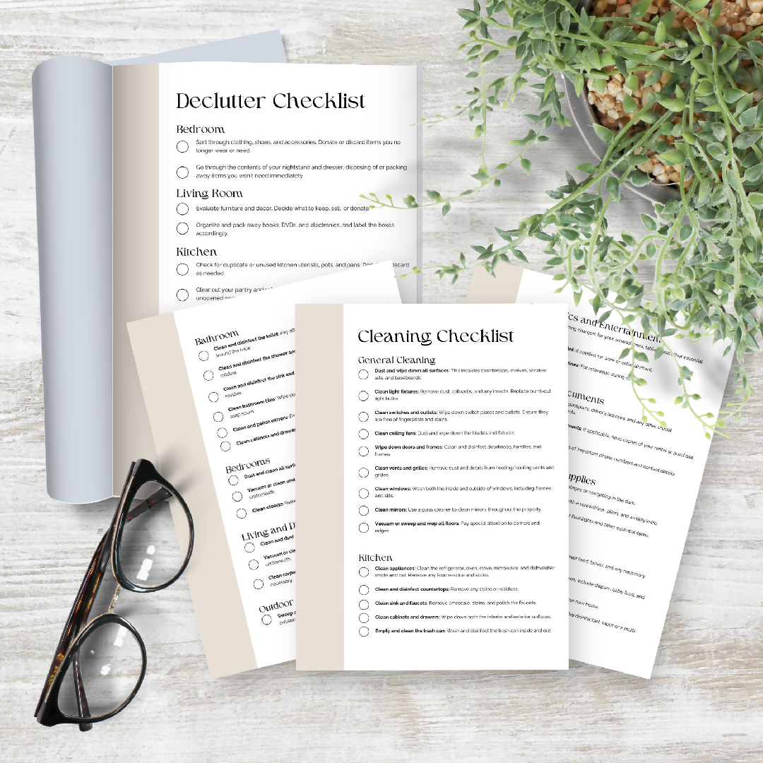 Complete Home Moving Checklist/Planner
