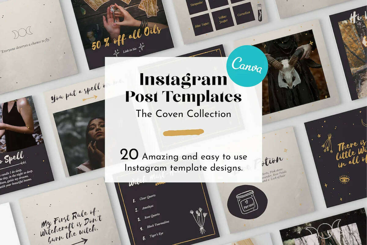 The Coven Instagram Template
