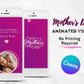 Mothers Day Video Card Canva Template