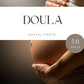 Doula Delight - 50 Editable Canva Social Media Posts