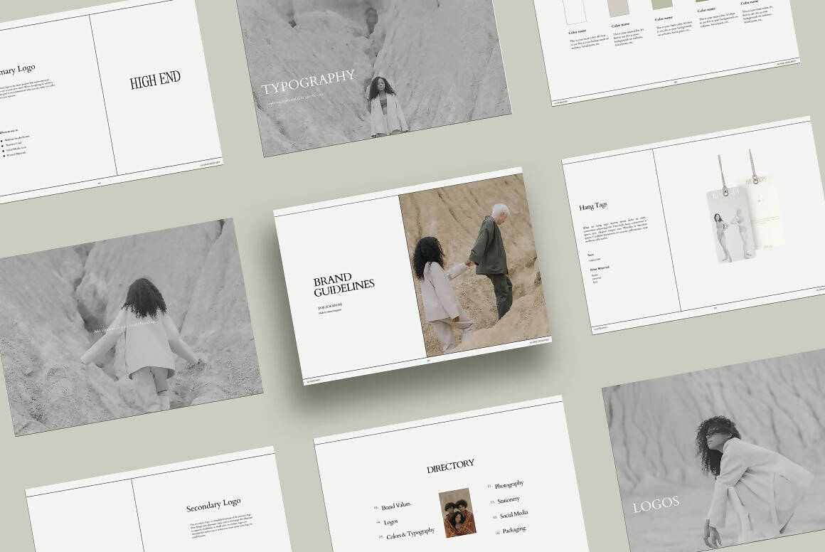 Canva Brand Guidelines Template