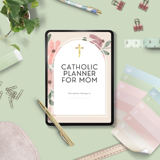 2024 Editable Canva Catholic Planner