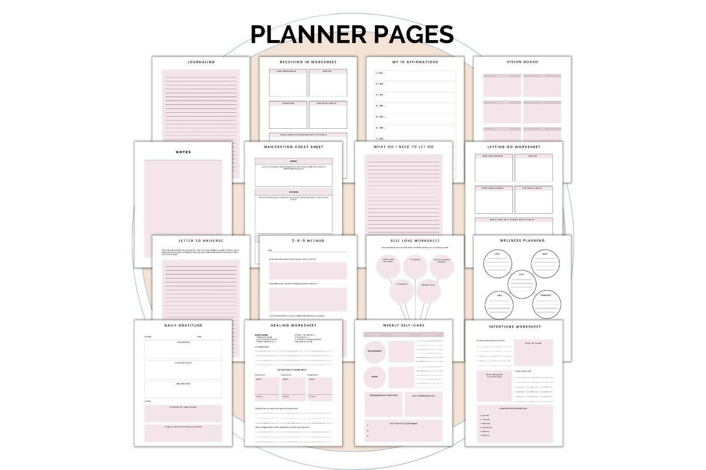 Reiki Planner Journal