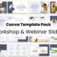 Workshop & Webinar Slide Deck Canva Template Pack