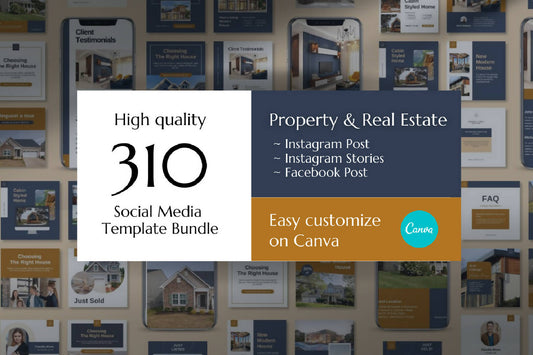 310 Real Estate Bundle For Social Media Template
