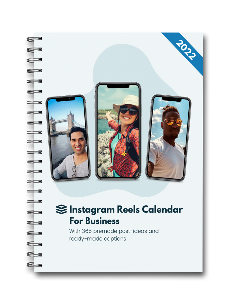 Reels Calendar for Business 2022 - Social Media Calendar