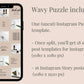 Instagram Template Wavy Puzzle