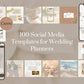 100 Social Media Posts for Wedding Planners