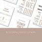 20 Wedding invitations cards