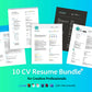 Top 10 CV Resume Canva Bundle for Creative Professionals